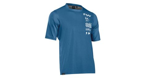 Northwave bomb short sleeve jersey blue