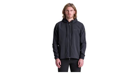 Wasserdichte Jacke Santini Pluvia Schwarz