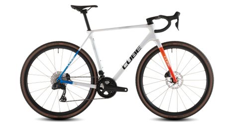 Cube Cross Race C:62 SLX Bicicletta da ciclocross Shimano Ultegra Di2/GRX Di2 12S 700 mm Teamline Bianco perla 2026