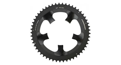 Plateau route 5bra d.110 pour shimano ultegra 6750  stronglight 53dts exterieur noir ct2  10v.