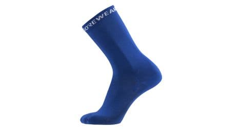 Chaussettes gore wear essential bleu