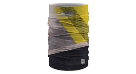 Tour de cou unisexe velo buff coolnet uv gris jaune