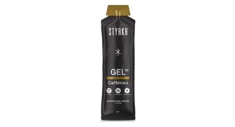 Gel énergétique styrkr gel30 dual-carb caféine+ 72g