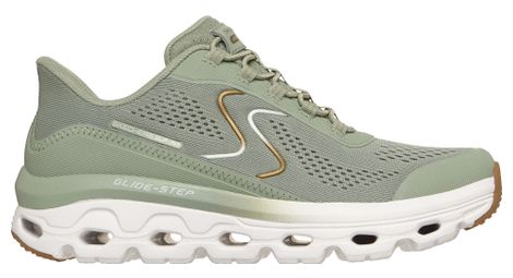 Scarpe da trekking Skechers Slip-ins Glide-Step Sole verde da donna