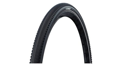 Pneu Schwalbe G-One Comp Plus 700 mm Tubetype Rigide PunctureGuard Green Compound E-25 Noir Réfléchissant