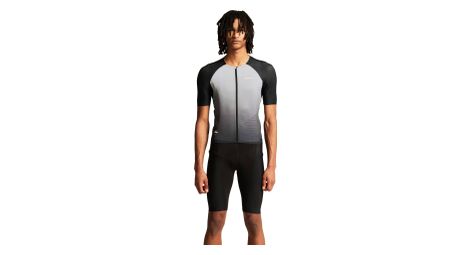 Maillot vélo à manches courtes craft pro aerolight noir/gris homme