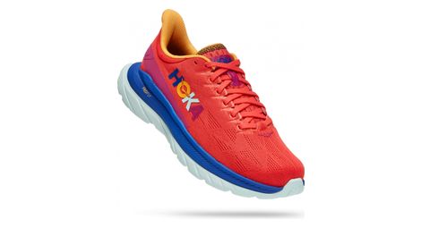 Chaussures de Running Hoka One One Mach 4 St(Art) Pack Rouge Multi-color Femme