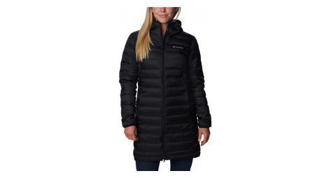 Columbia lake 22 down long jacket black women's l