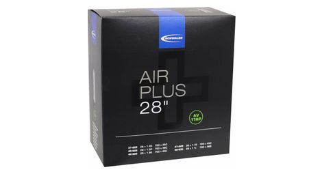 Chambre à air schwalbe air plus 28 av17 valve shrader 40mm