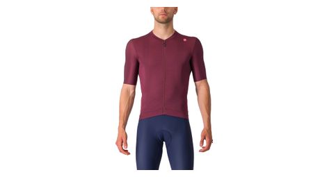 Castelli espresso bordeaux kurzarmtrikot s