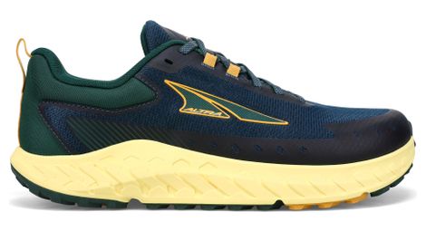 Altra outroad 2 trail shoes blue yellow men's 42.1/2