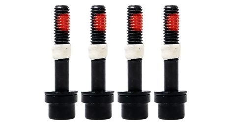 Kit de 4 Vis Magura QM M6 x 35 mm avec Frein Filet Rouge