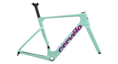 Cervélo Soloist Rennrad-Rahmenset, grün/violett „Maldive 2027“