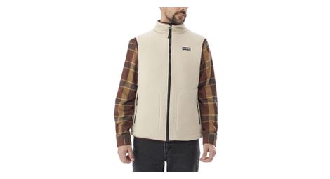Chaqueta forro polar sin mangas hombre lafuma maury sherpa beige