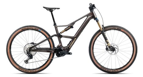 Vtt électrique tout-suspendu orbea rise sl m10 shimano deore xt/slx 12v 420 wh 29 gris cosmic carbon view 2025