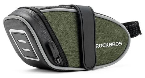 Sacoche de selle de vélo rockbros  0.45l - fixation velcro noir