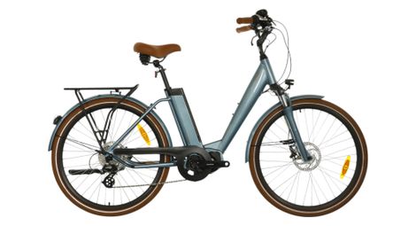 O2Feel VTC Electrique O2 Feel Ivog Shimano Altus 8V 360 Wh 26 Bleu Clair 2023 Produit Reconditionne Tres Bon Etat