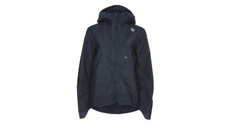 Veste coupe vent impermeable femme poc oslo bleu marine