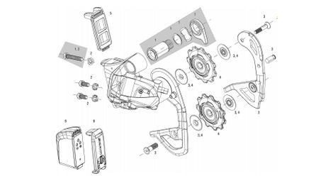 Kit de tornillos etap sram red