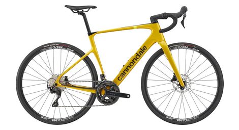 cannondale synapse carbon 5 shimano 105 12v 700 mm road bike yellow