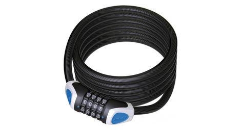 XLC LO-L11 Cerradura de cable Ronald Biggs III 10x1850 mm Negra