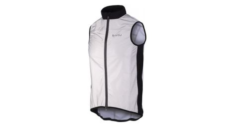 wowow stelvio 2 0 reflective sleeveless jacket silver