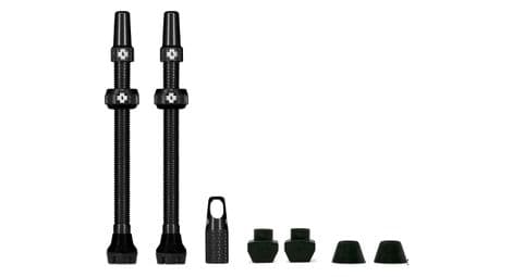 Muc off-tubeless valve kit v2 (paar) 80mm black
