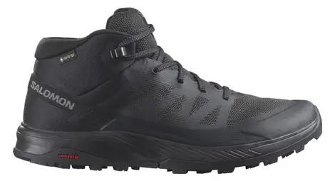 Chaussures de randonnée salomon outrise mid gtx noir homme