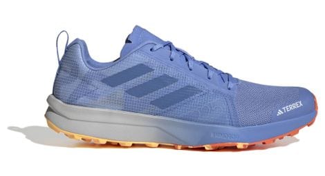 Adidas terrex speed flow trail loopschoenen blauw/oranje