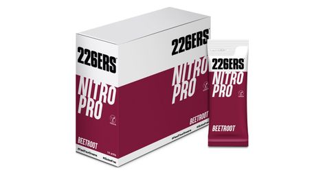 226ers nitro pro food supplement 14 unit pack beetroot 14x10g
