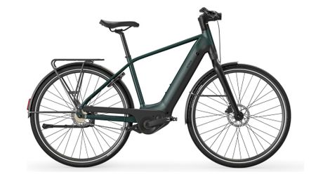 Vélo de ville électrique btwin ld 920 e cadre haut moteur automatique owuru 702wh 700mm noir 2023