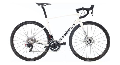 Produit reconditionné · specialized tarmac sl6 s-works carbone axs 12v · blanc / vélo de route / specialized | bon état