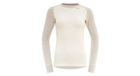 Tee-shirt devold duo active merino 205 blanc femme