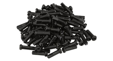 32er-Set Speichenköpfe Funn Schwarz