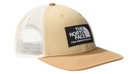 The north face deep fit mudder trucker cap beige