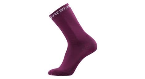 Calcetines gore wear essential violeta