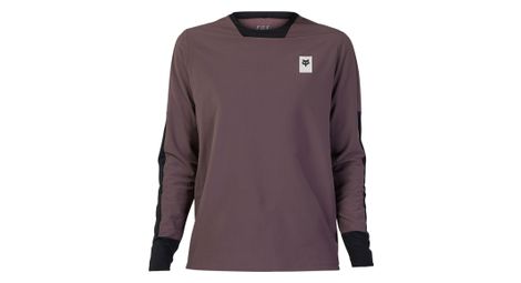 Maillot à manches longues fox defend thermal violet 