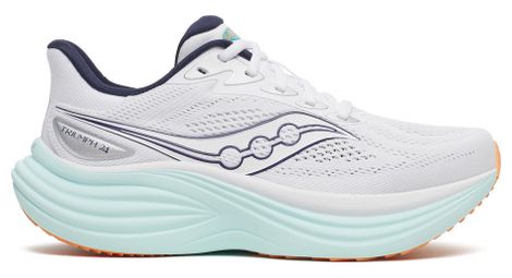 Zapatillas de running Saucony Triumph 24 blancas/azules para mujer