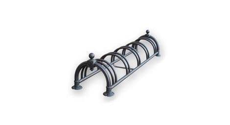 Mottez versailles 5 bike rack single level