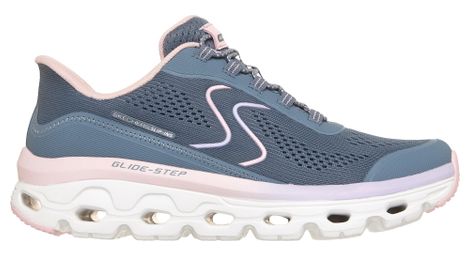 Scarpe da trekking Skechers Slip-ins Glide-Step Sole Grigio/Rosa da donna