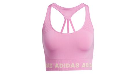 Brassière femme adidas training branded aeroknit