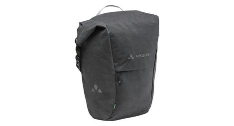 Sacoches de porte-bagages vaude road master roll-it luminum noir