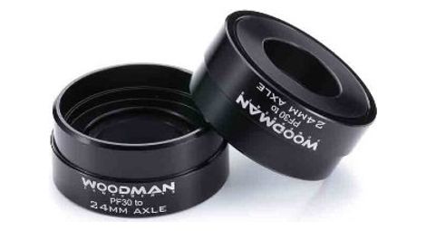 Boitier de pédalier woodman zerotwo press fit 4624 noir