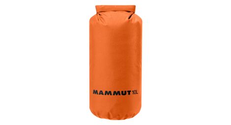 Sac impermeable mammut drybag light orange 10l