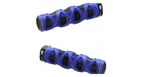 Grips ritchey pro grid locking 127 mm bleu noir