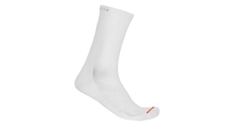 Chaussettes Castelli A/C 18 Blanc