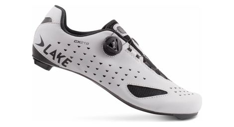 Chaussures route lake cx219-x gris/noir - regular