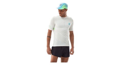 T-Shirt Running Compressport Pro Racing Blanc Homme