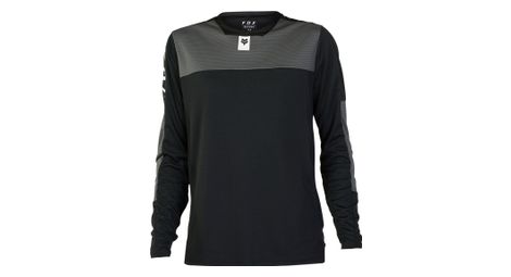 Maillot a manches longues fox defend head noir