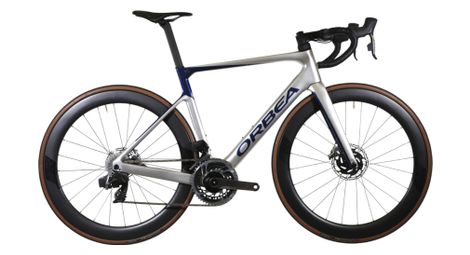 Gereviseerd product - orbea orca m11 eltd pwr sram red axs 12v grijs blauw 2023 racefiets